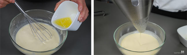 Ricetta crepes - aggiunta dell'uovo